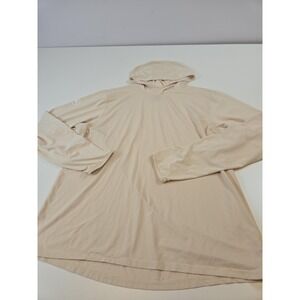 Backcountry Tahoe 2 Men's 2XL Tan Pullover Hoodie Thumbholes Hike Outdoors
